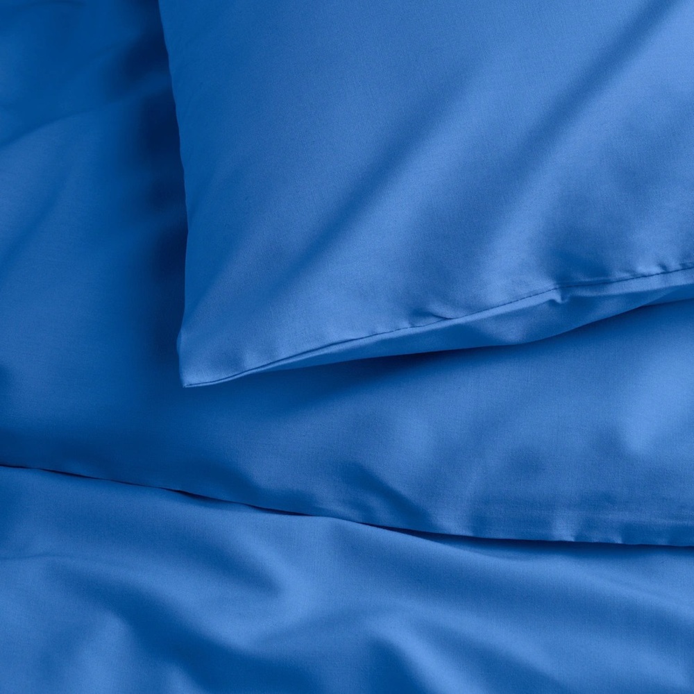 PILTANDVINGE Duvet cover and pillowcase, blue, Twin - Picture 3 of 6